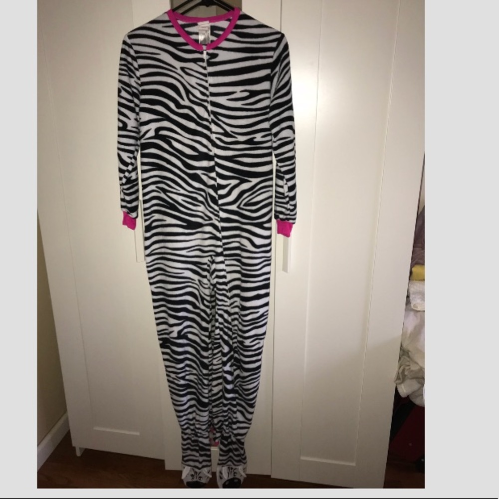 Sold ‼️‼️Zebra print onesie